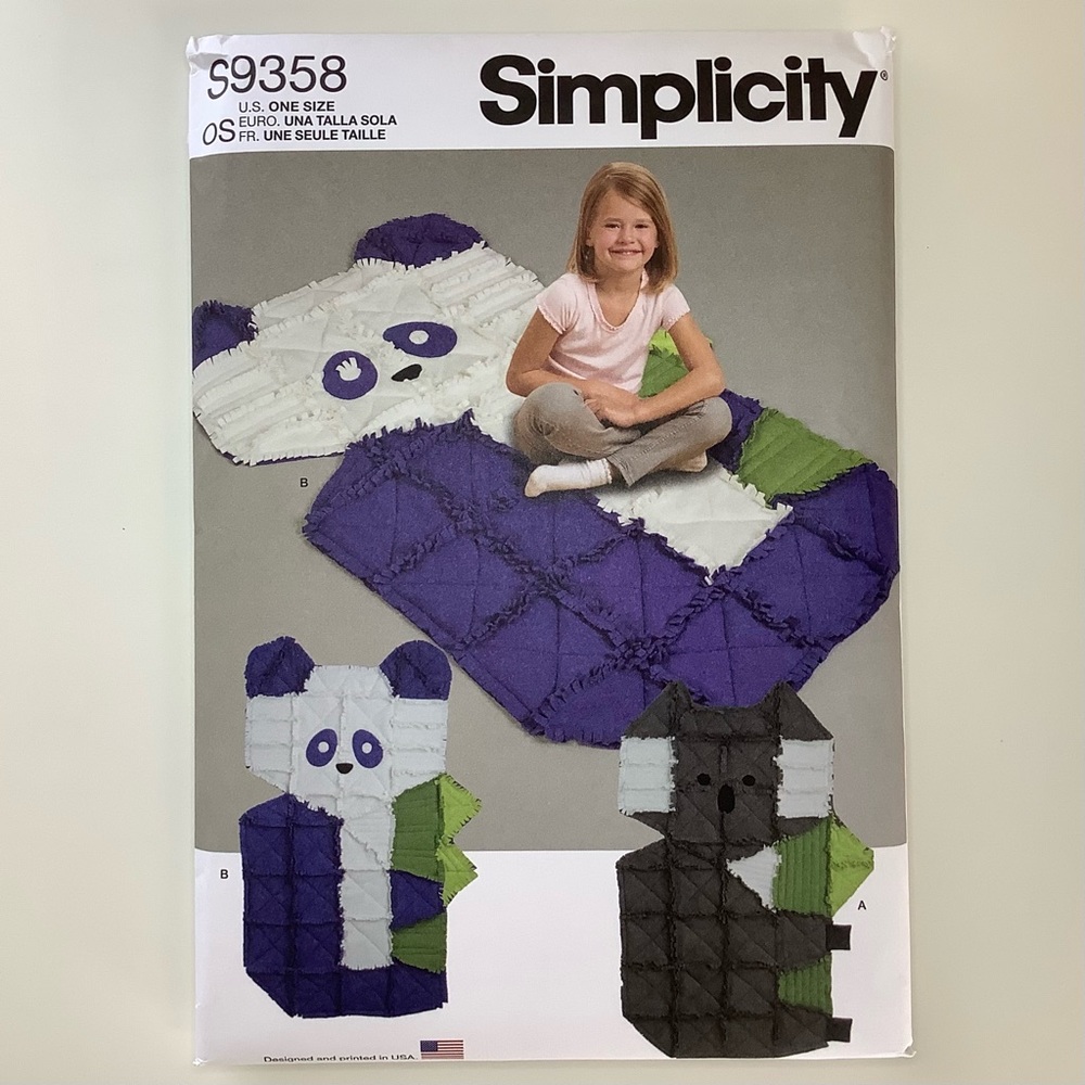 Simplicity Sewing Pattern S9358